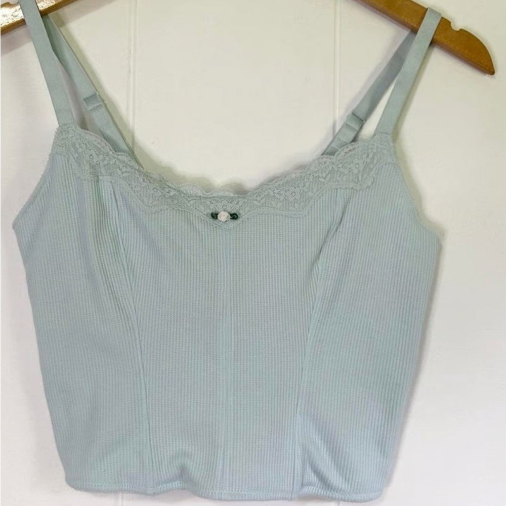 Colsie Sky Blue Lace Cami
